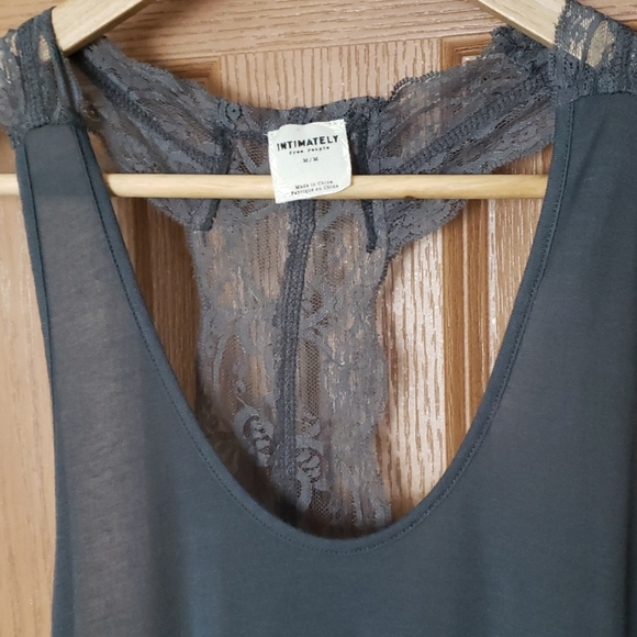 Free People Lace Green Racerback Dress - Picture 2 of 4